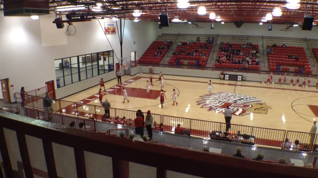 Tishomingo High School vs. PLAINVIEW, OK Rylee Barnes highlights