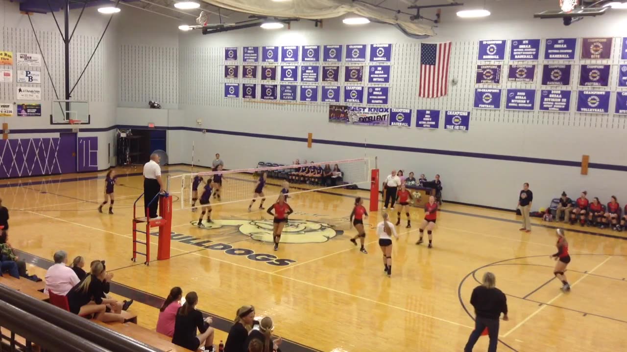 CardingtonLincoln HS Volleyball Video "Highlight of vs. East Knox