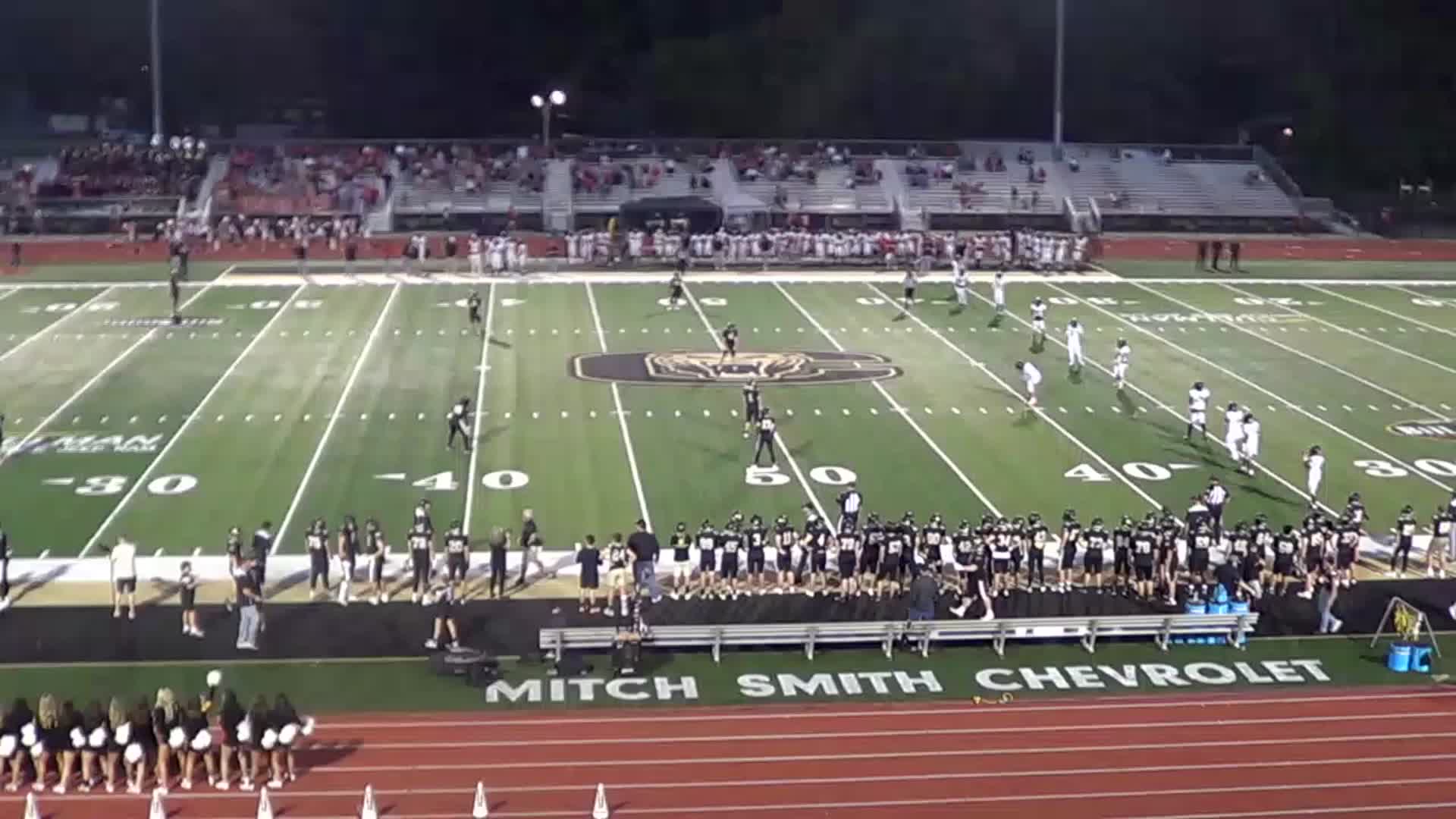 Two receiving touchdowns, pass breakups and open field tackles vs Cullman - 2025 