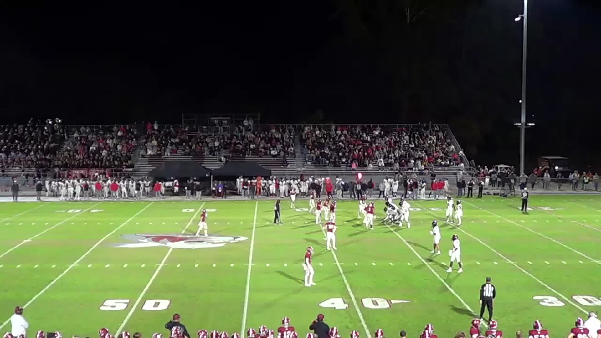 Region Champs vs Hartselle (Played both ways the entire game, including Kick/Punt Returns) - 2025