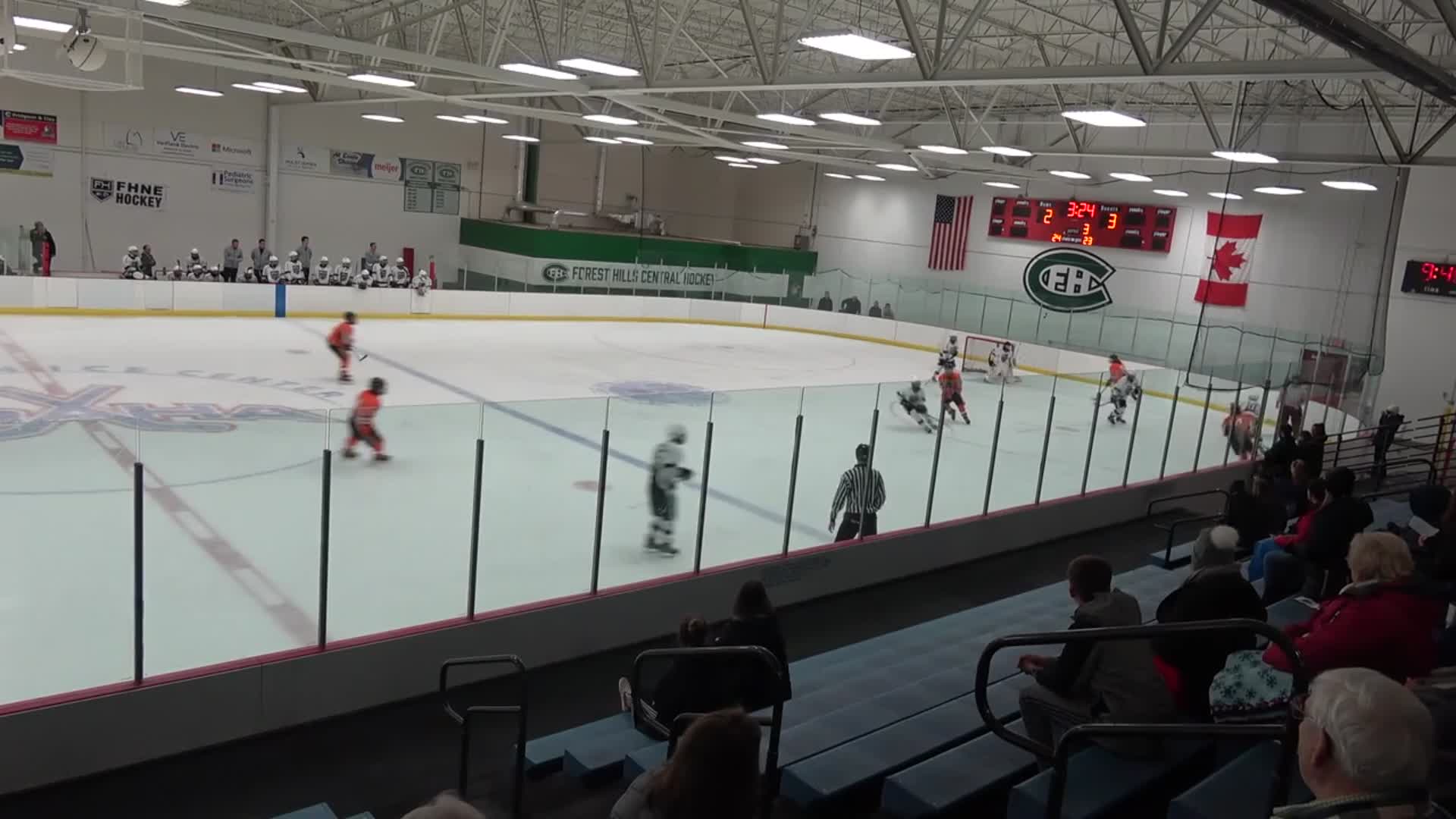 Forest Hills Northern Hs Ice Hockey Video Highlight Of Rockford