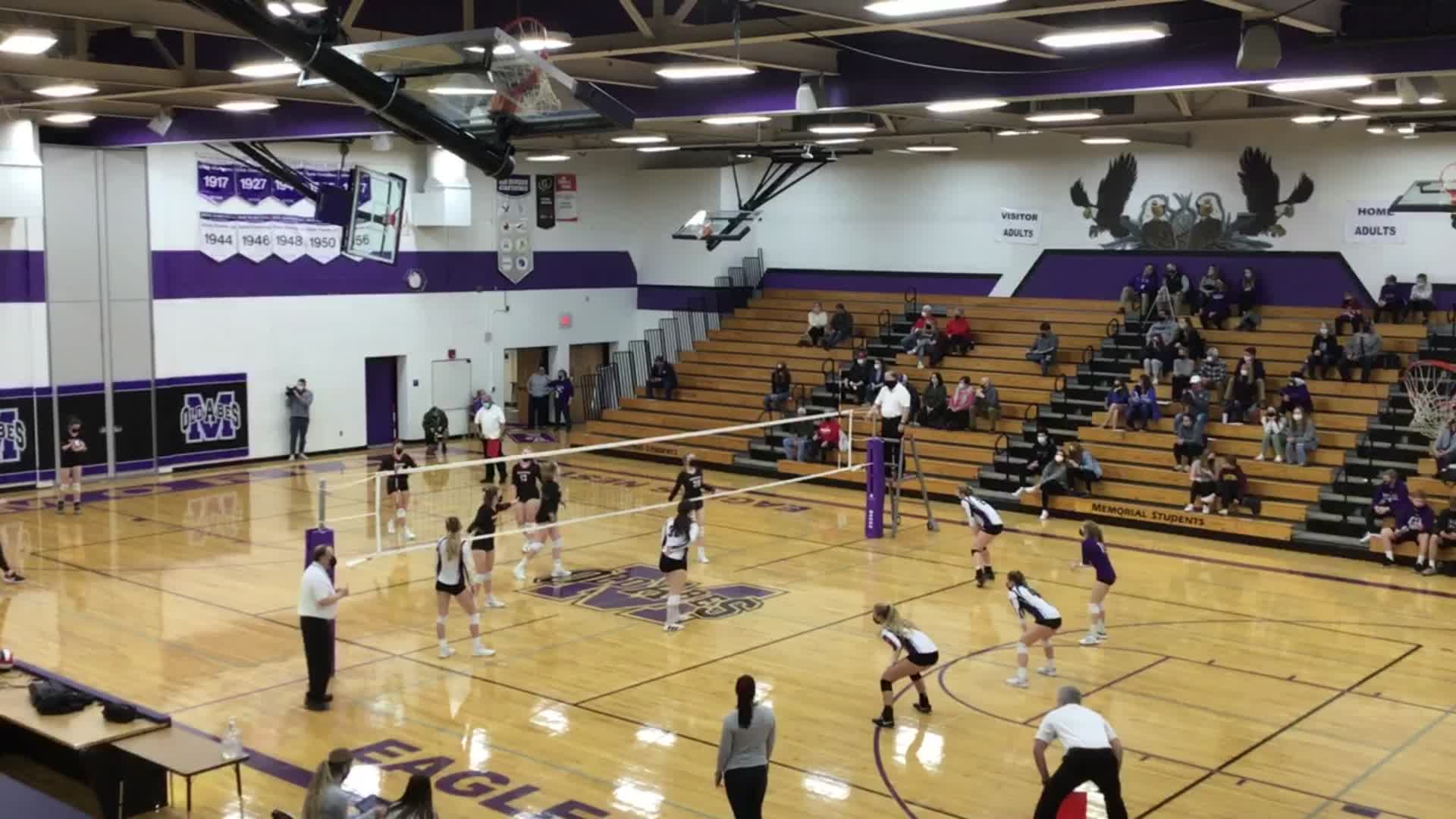 Videos Eau Claire Memorial Old Abes (Eau Claire, WI) Varsity Volleyball