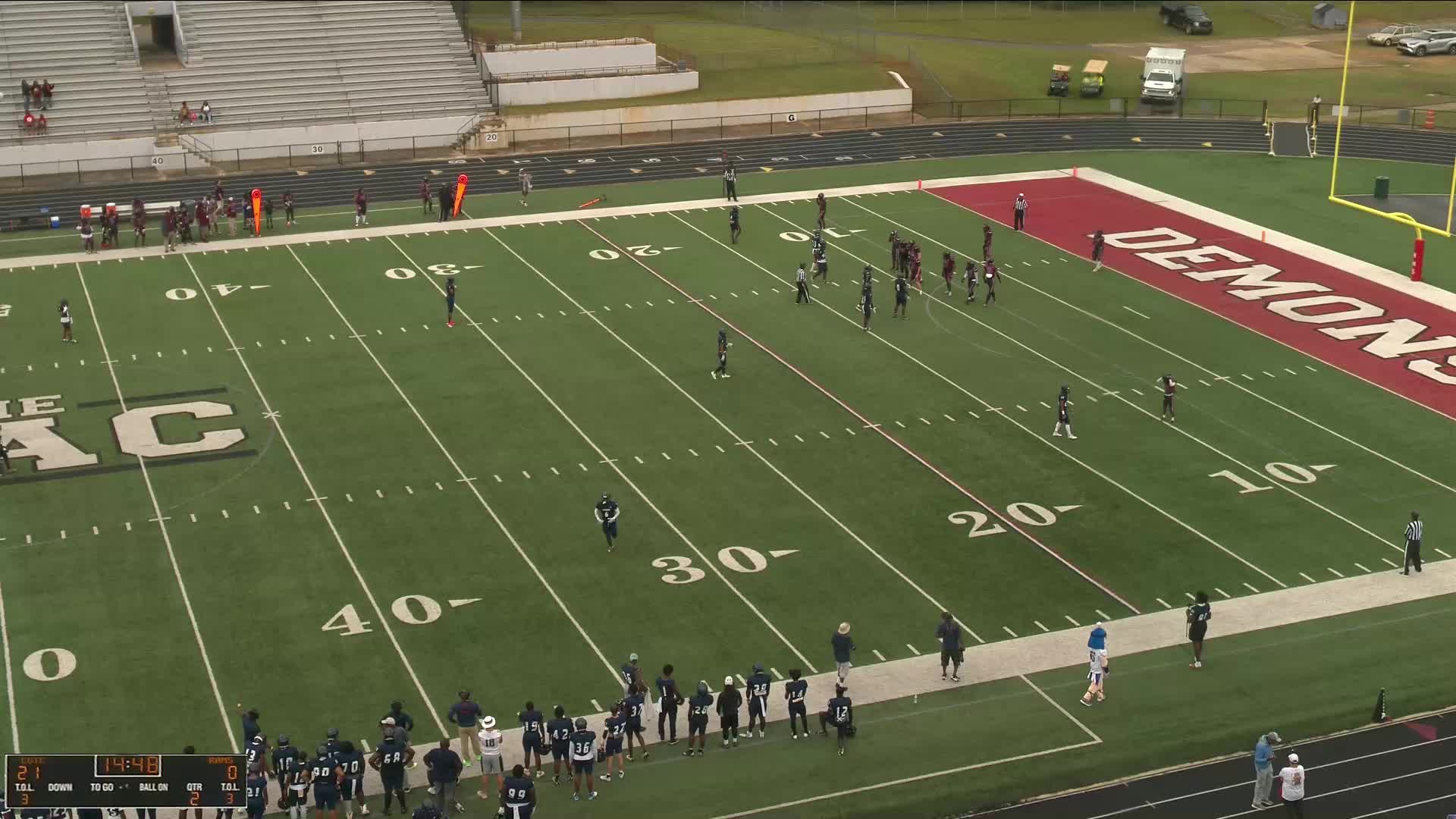 Ramah Juco Football Malik Davis highlights Hudl