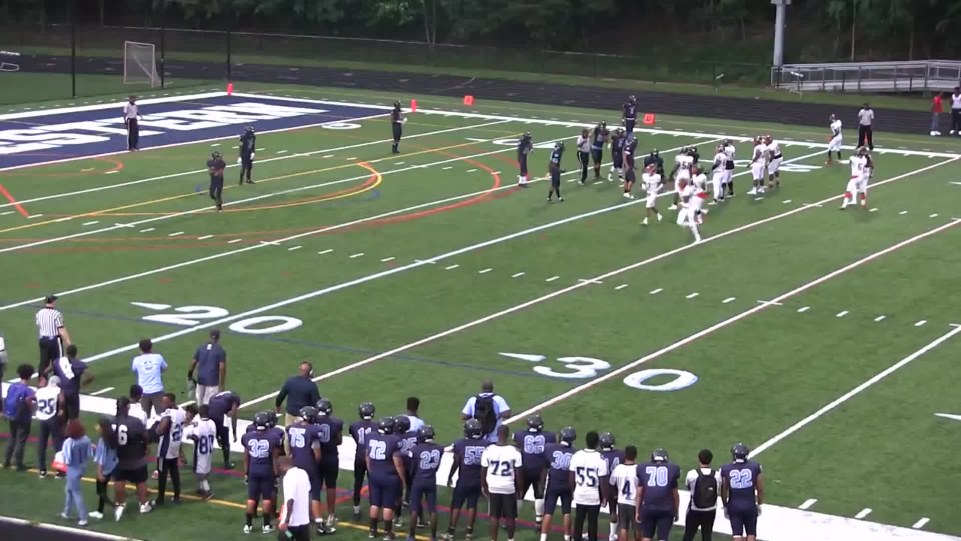 Northwestern HS Football Video "Northwestern football highlights DuVal