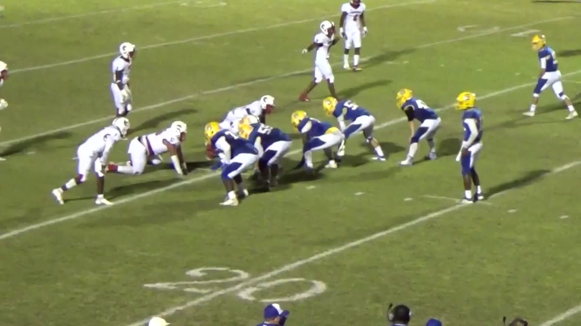 Chesterfield HS Football Video "Chesterfield football highlights