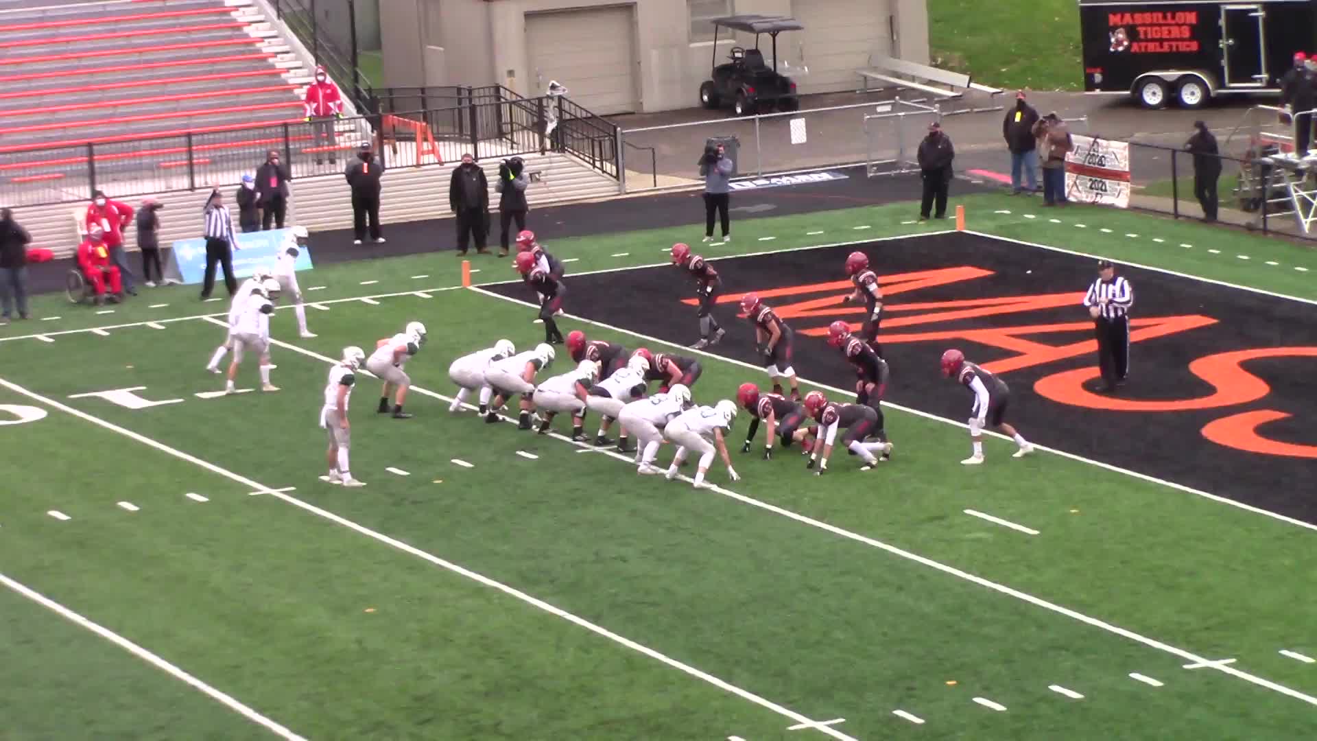 Lake Catholic HS Football Video "Highlight of Van Wert High School" MaxPreps