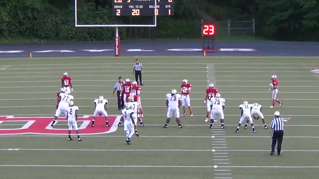 Baylor Hs Football Video Baylor Football Highlights Vs Howard