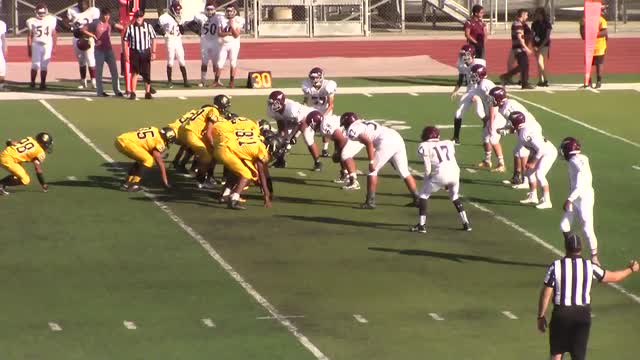 Boys Varsity Football Rubidoux High School Riverside