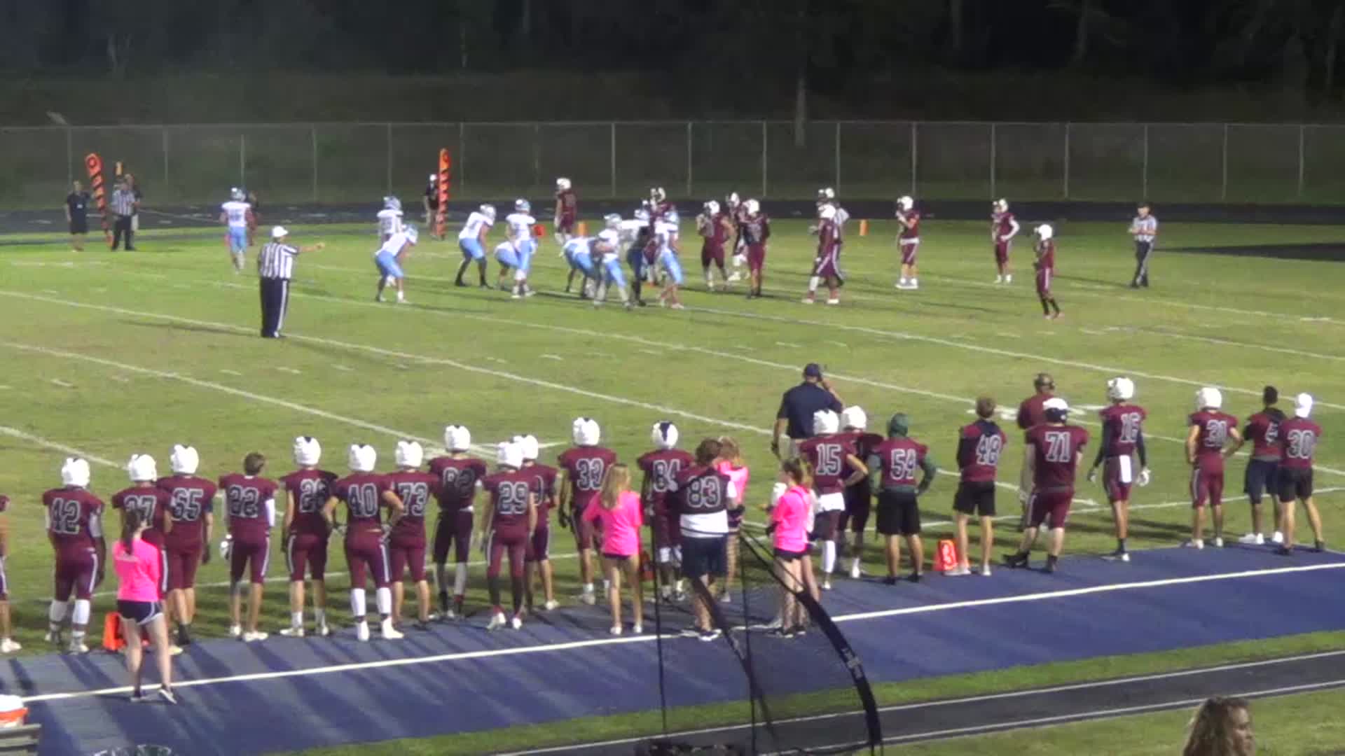 Football Newsome High School Game Film Lithia, Florida