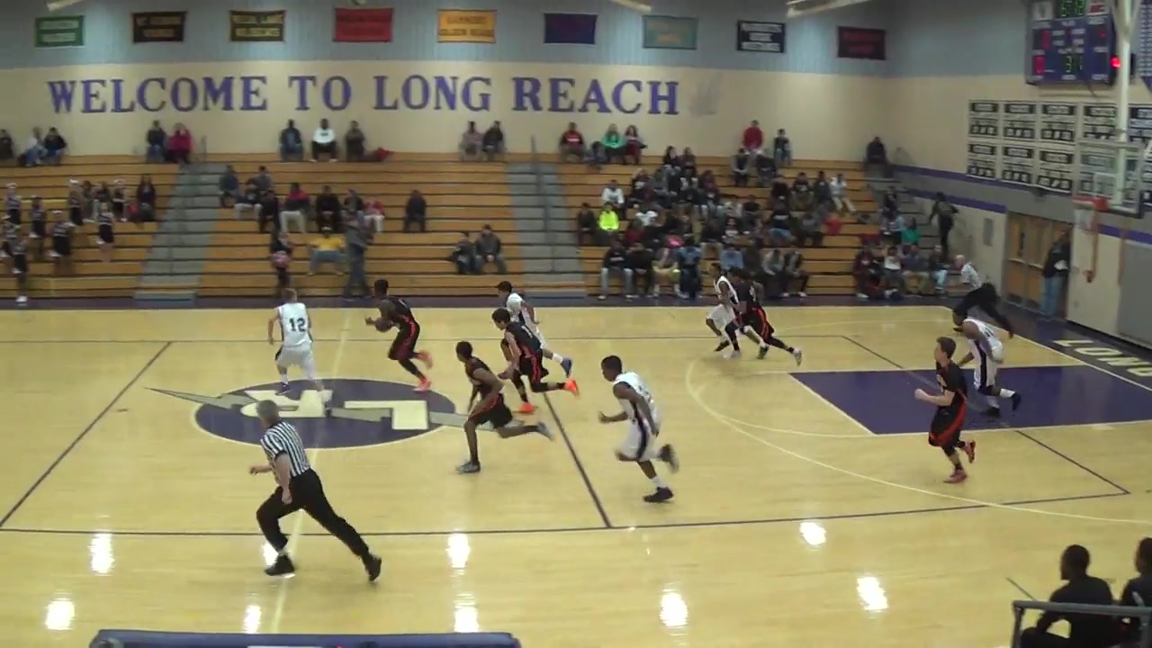 vs. Long Reach High School Boys' JV Basketball Jayelen Estep highlights Hudl