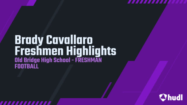 Freshman Football Old Bridge High School Matawan New Jersey