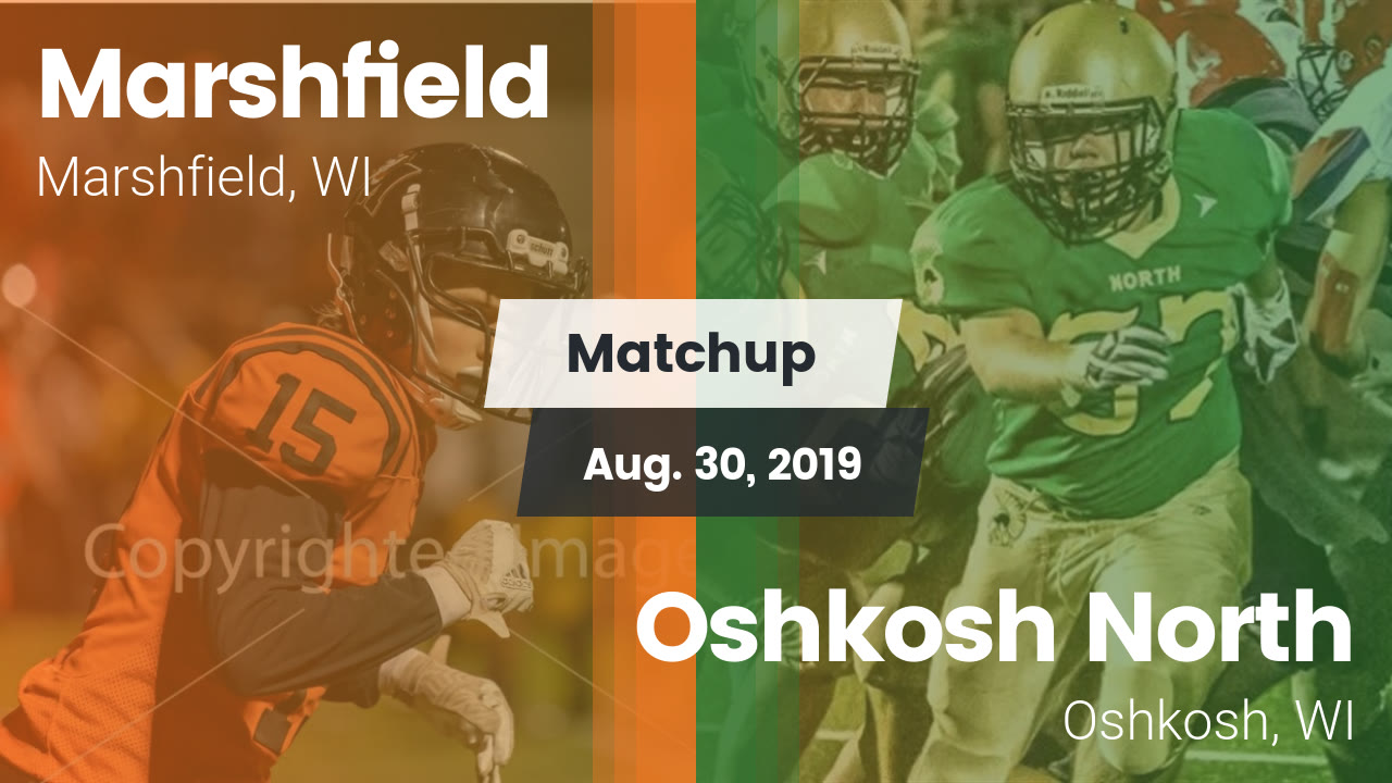 Marshfield Hs Football Video Matchup Marshfield High Vs Oshkosh