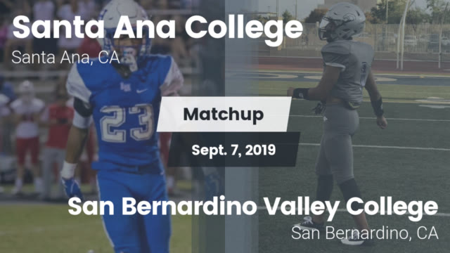 Mens Varsity Football Santa Ana College Santa Ana California