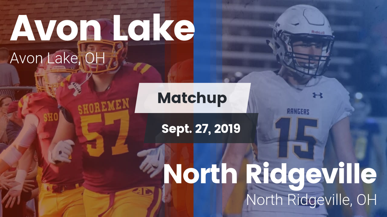 Avon Lake Hs Football Video Matchup Avon Lake High Vs North