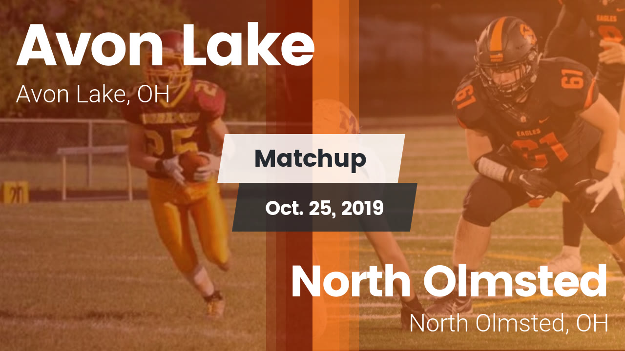 Avon Lake Hs Football Video Matchup Avon Lake High Vs North