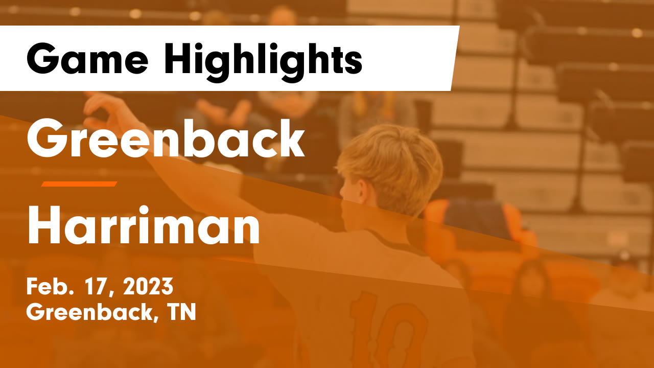 Greenback (TN) High School Sports Football, Basketball, Baseball