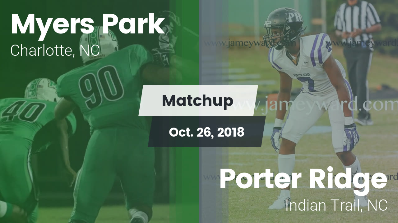 Myers Park Hs Football Video Matchup Myers Park High Vs Porter
