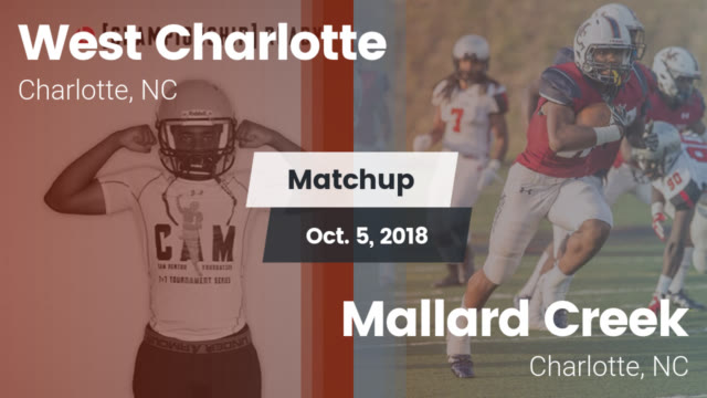 Boys Varsity Football West Charlotte High School Charlotte