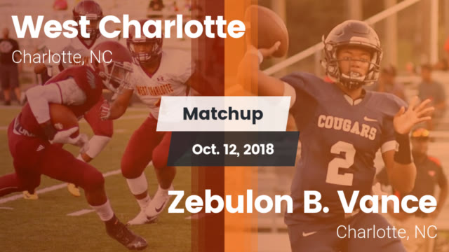 Boys Varsity Football West Charlotte High School Charlotte