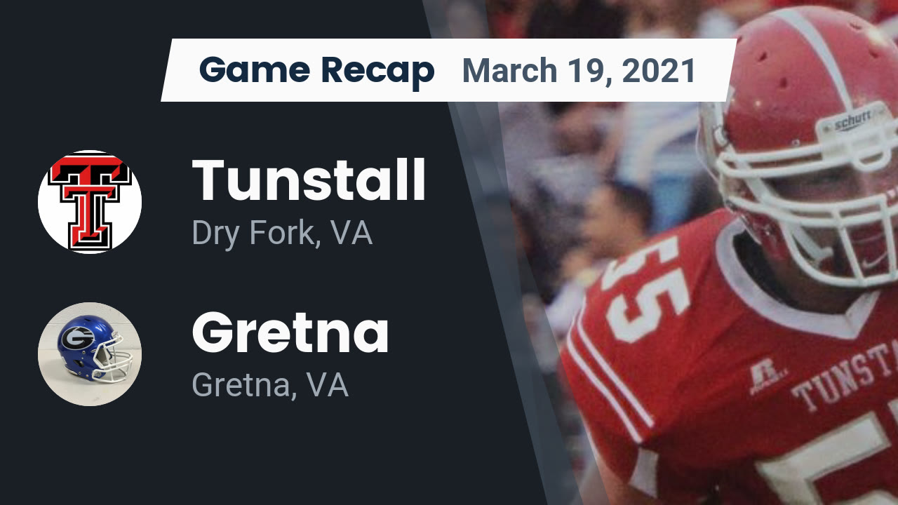 Tunstall HS Football Video "Recap: Tunstall vs. Gretna 2021" | MaxPreps Tunstall HS Football Video "Recap: Tunstall vs. Gretna 2021" | MaxPreps