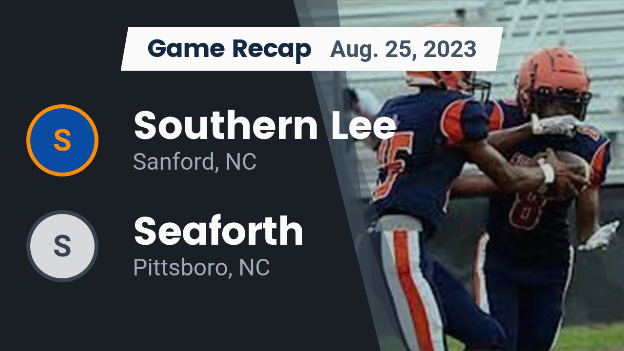 Southern Lee (Sanford, NC) High School Sports Football, Basketball