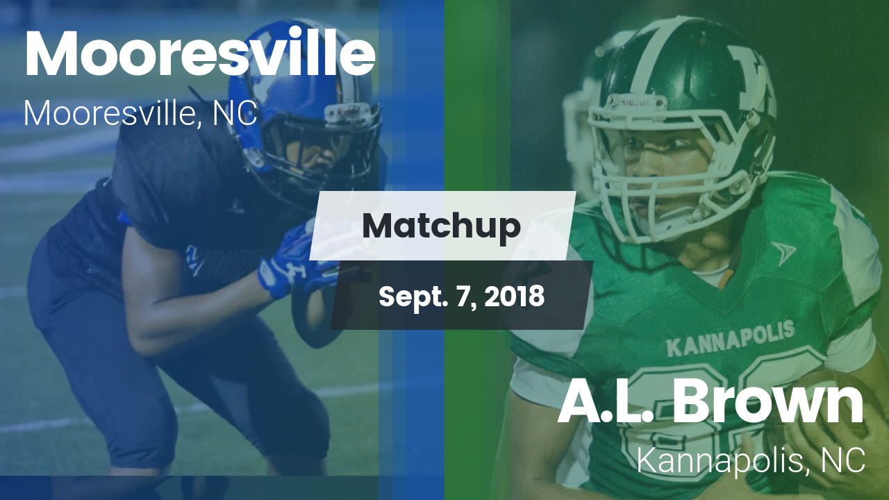 Mooresville Hs Football Video Matchup Mooresville High Vs A L