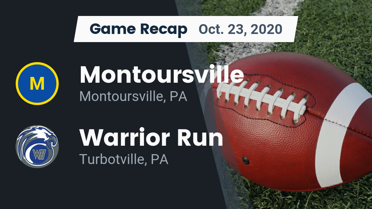Montoursville HS Football Video "Recap: Montoursville vs. Warrior Run Montoursville HS Football Video "Recap: Montoursville vs. Warrior Run