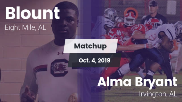 Varsity Football Blount High School Eight Mile Alabama