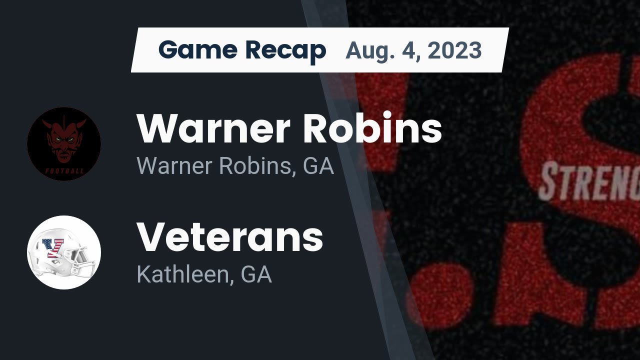 Warner Robins Football Schedule Warner Robins Football Schedule