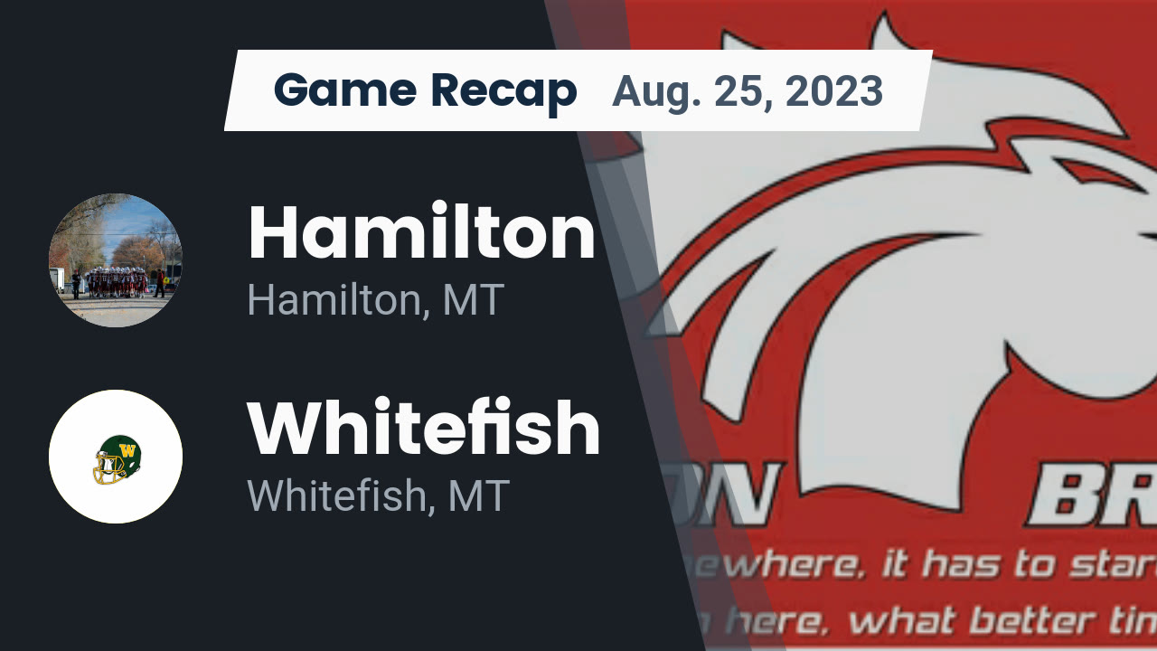 Hamilton (MT) High School Sports Football, Basketball, Baseball, Softball, Volleyball, and more