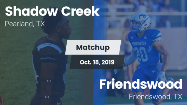 Boys Varsity Football Shadow Creek High School Pearland