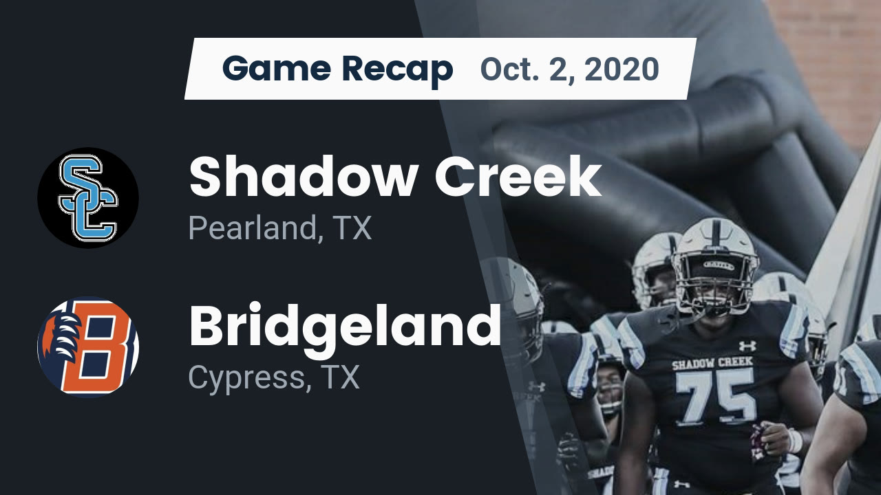 Shadow Creek High School Pearland Tx Varsity Football