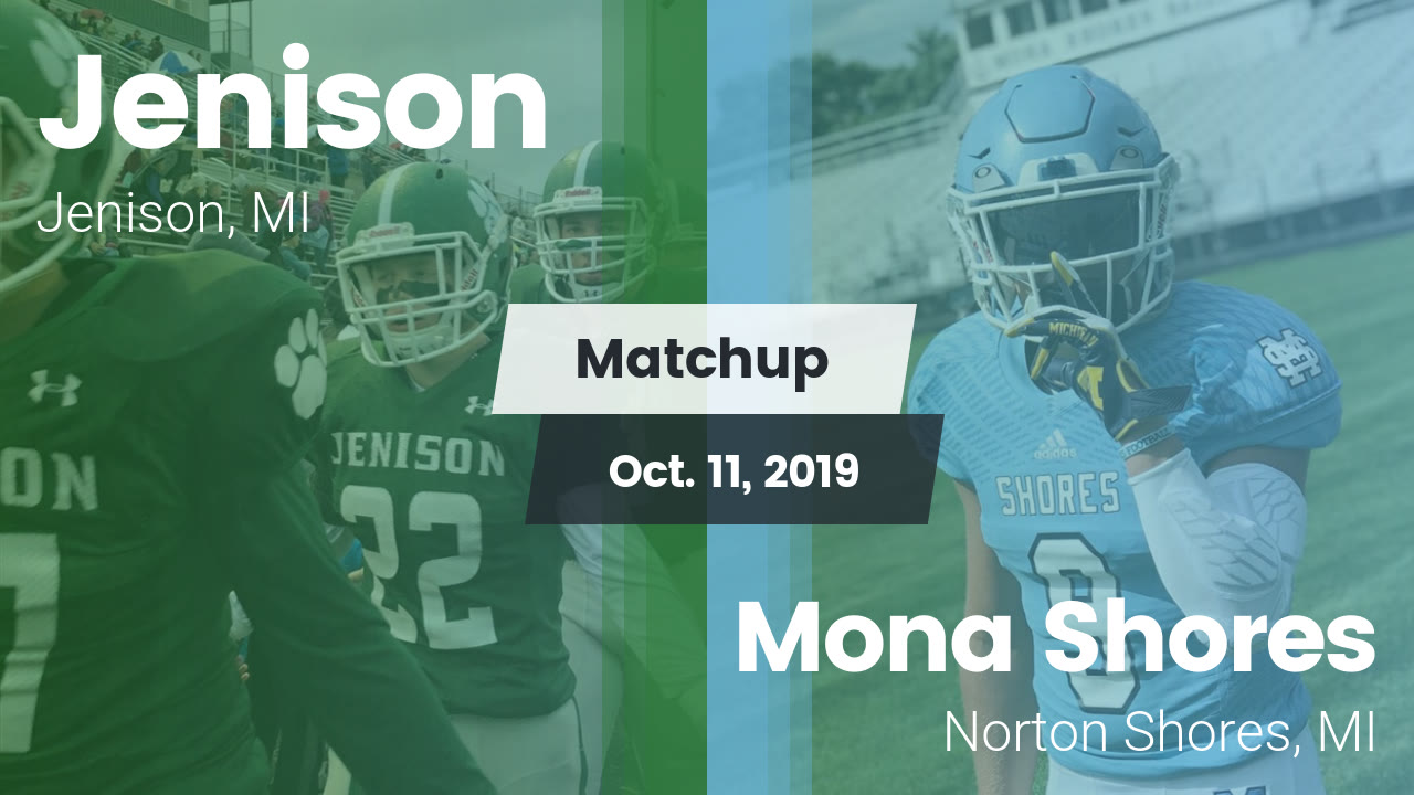 Jenison Hs Football Video Matchup Jenison Vs Mona Shores 2019