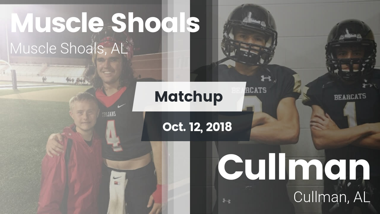 Muscle Shoals Hs Football Video Matchup Muscle Shoals High Vs