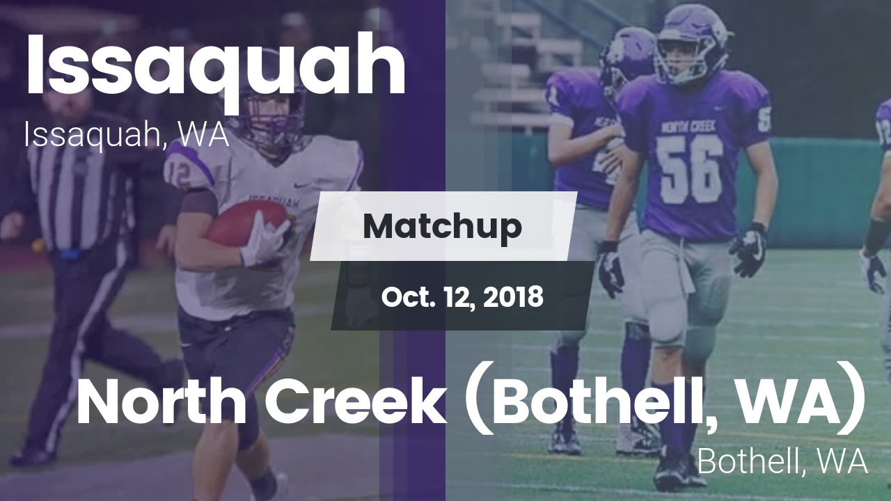 Issaquah Hs Football Video Matchup Issaquah Vs North Creek