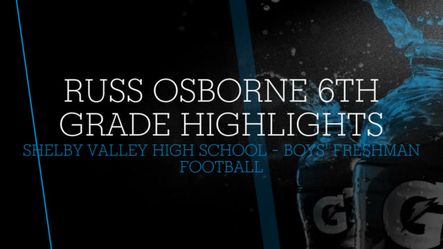 Boys Freshman Football Shelby Valley High School Pikeville