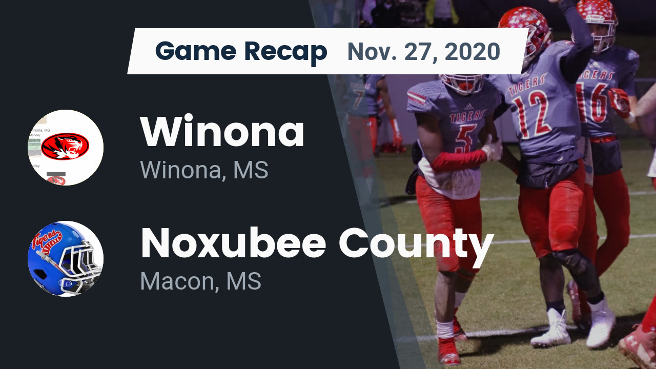 Winona HS Football Video "Recap: Winona vs. Noxubee County 2020" | MaxPreps Winona HS Football Video "Recap: Winona vs. Noxubee County 2020" | MaxPreps