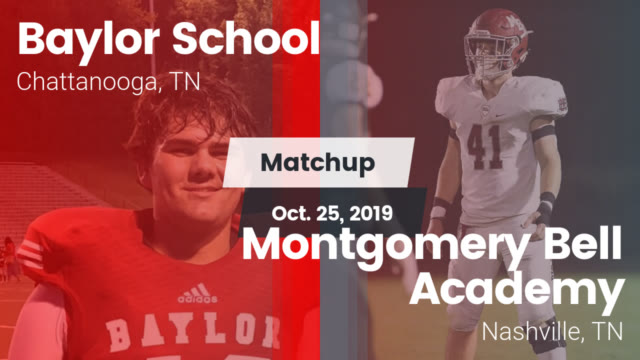 Varsity Football Baylor School Chattanooga Tennessee