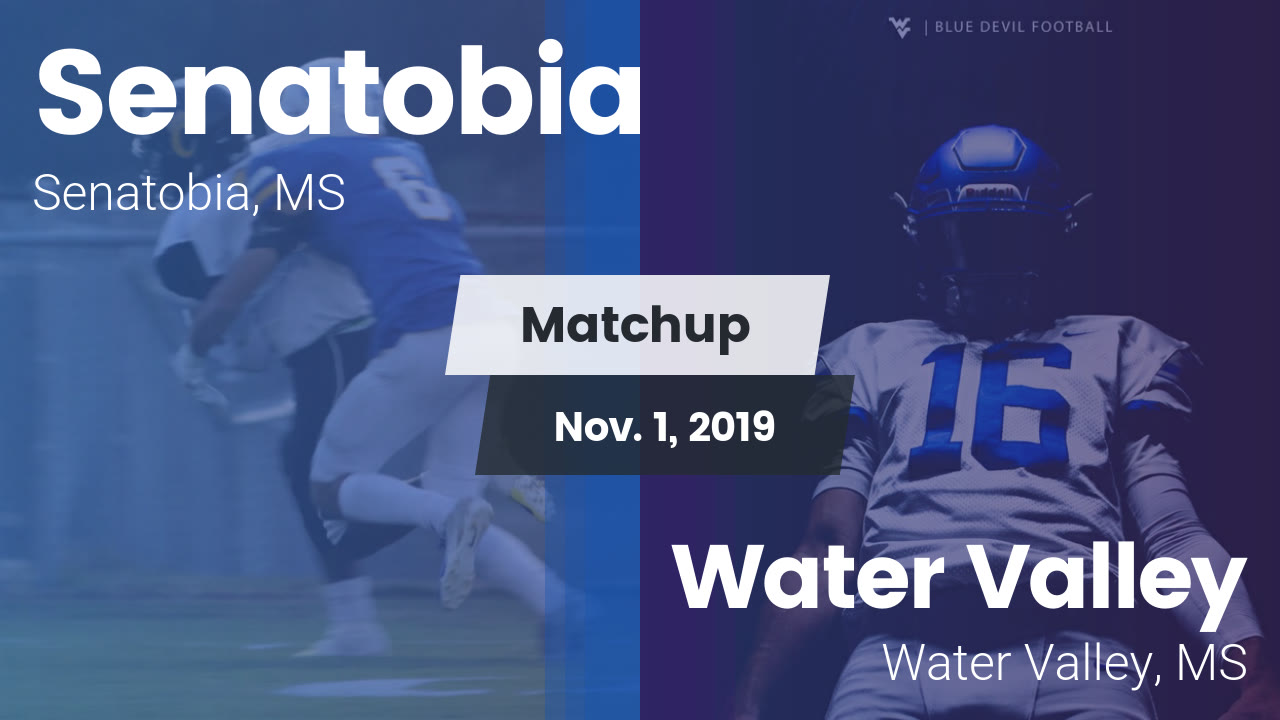 Senatobia HS Football Video "Matchup Senatobia vs. Water Valley 2019