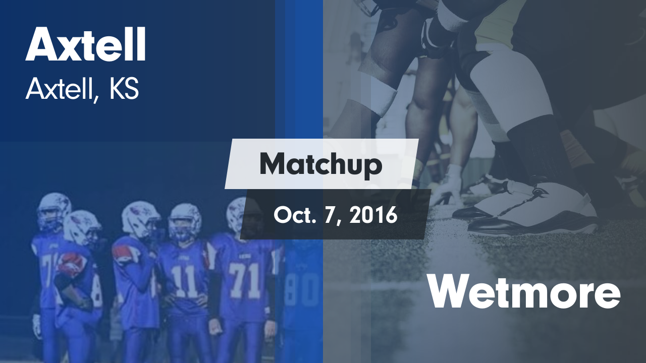 Matchup Axtell vs. Wetmore 2016 Axtell High School highlights Hudl