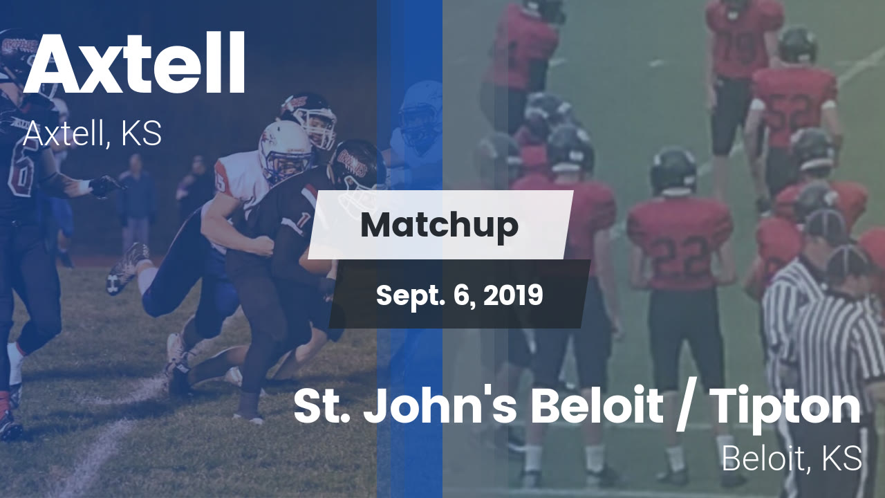 Matchup Axtell vs. St. John's Beloit / Tipton 2019 Axtell High