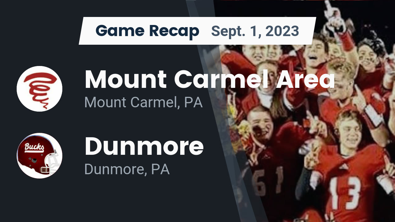 Mount Carmel (PA) High School Sports Football, Basketball, Baseball