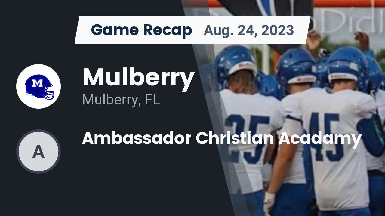 Videos Mulberry Panthers (Mulberry, FL) Varsity Football