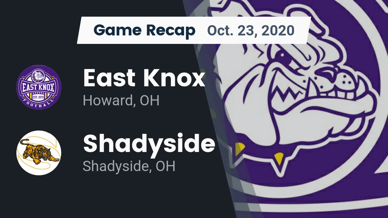 East Knox HS Football Video "Recap: East Knox vs. Shadyside 2020 East Knox HS Football Video "Recap: East Knox vs. Shadyside 2020