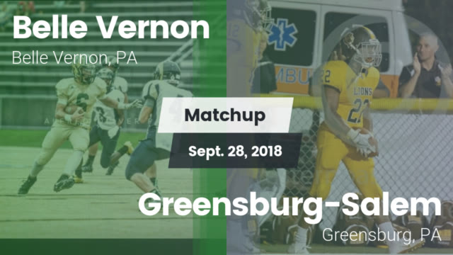 Boys Varsity Football Belle Vernon High School Belle Vernon