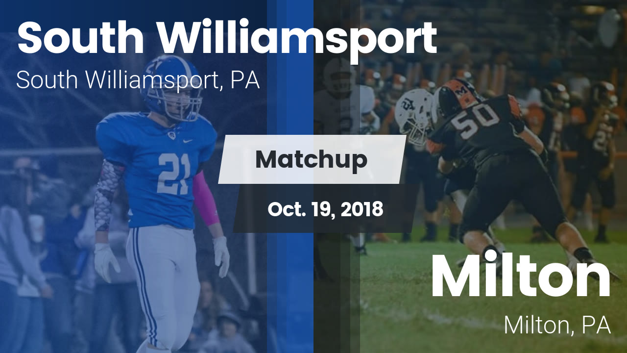 South Williamsport Hs Football Video Matchup South Williamsport