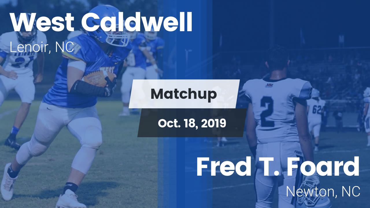 West Caldwell HS Football Video "Matchup West Caldwell vs. Fred T