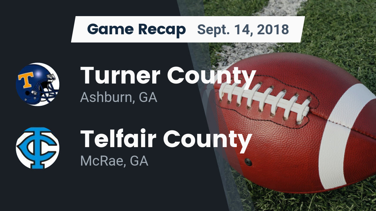 Turner County Hs Football Video Recap Turner County Vs Telfair