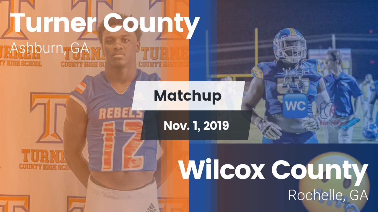 Turner County Hs Football Video Matchup Turner County Vs Wilcox
