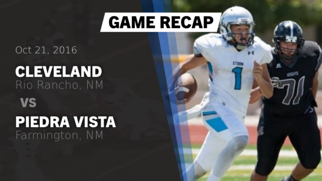Boys Varsity Football Cleveland High School Rio Rancho New